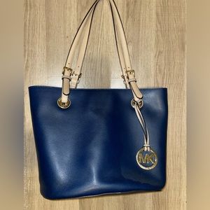 Michael Kors Navy Blue Purse
